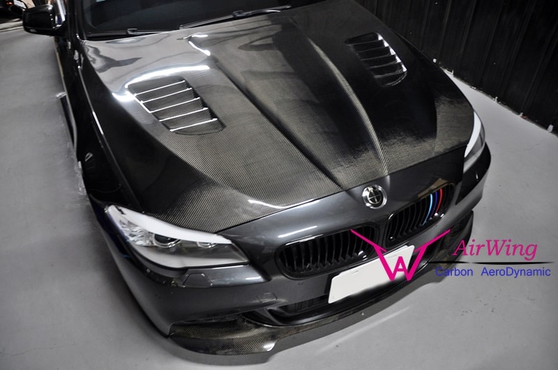 BMW F10 AirWing carbon engine hood 4